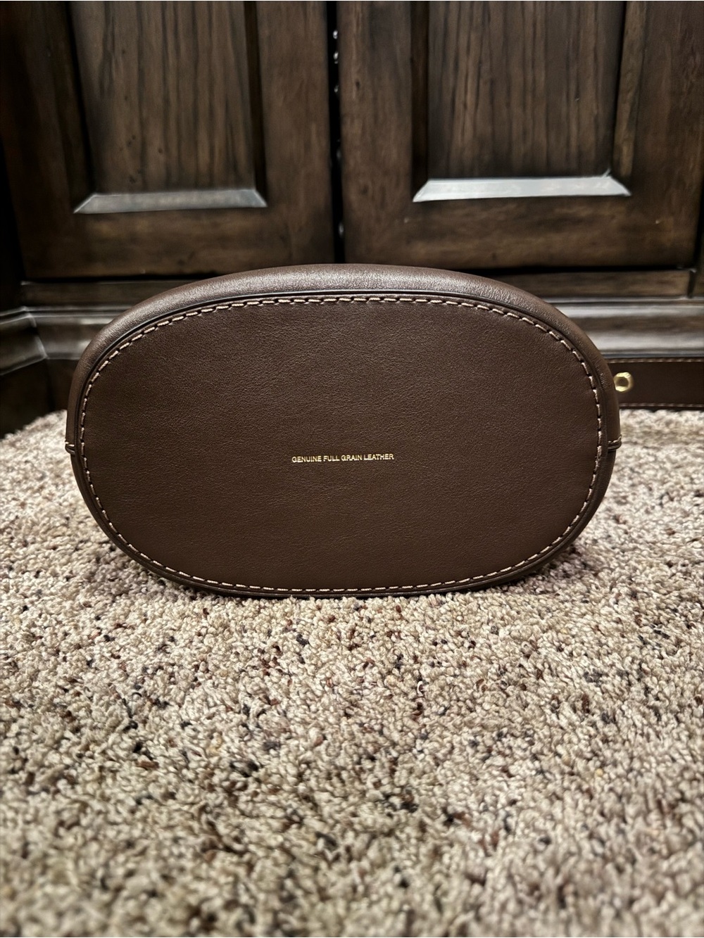 COACH BLEEKER BUCKET BAG 21 Brown Leather Bucket Bag - Picture 6 of 9